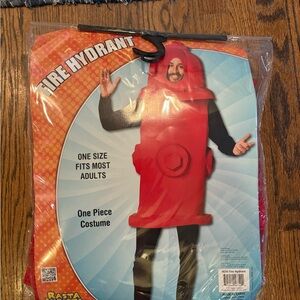 Red Fire Hydrant Costume